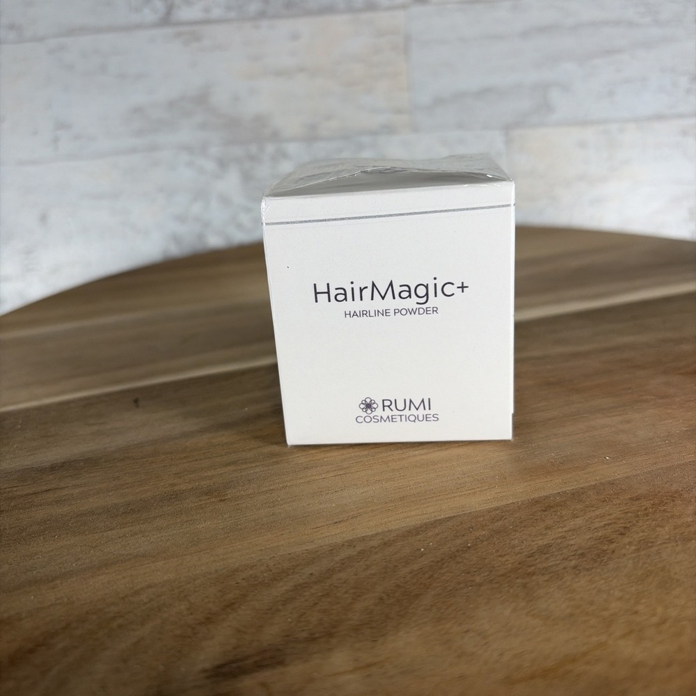 Rumi Cosmetiques Hair Magic Hairline Powder Dark Brown New Sealed